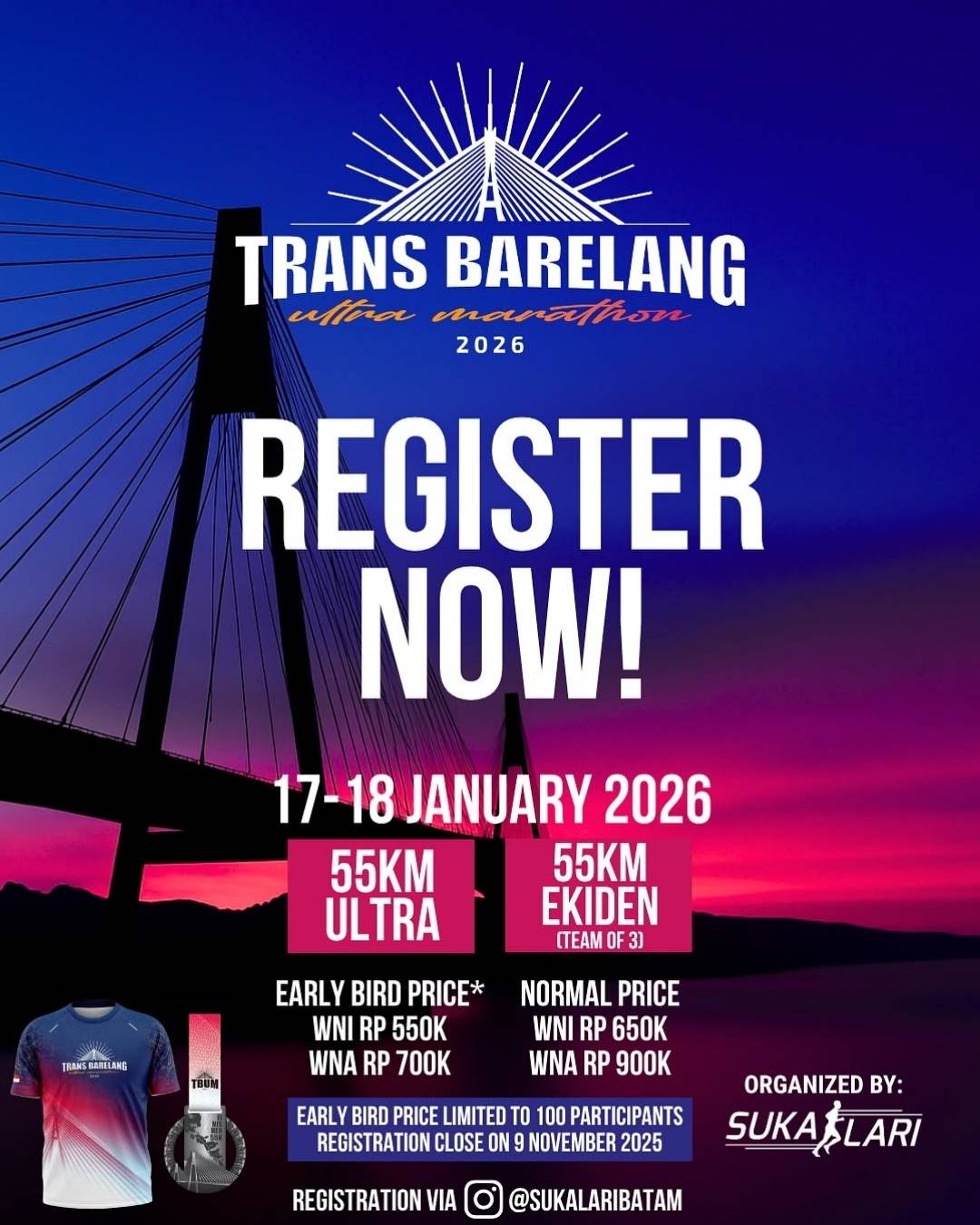 Trans Barelang Ultra Marathon 2026